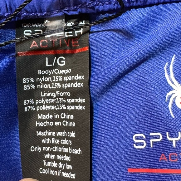 Spyder Active Shorts Size L - Picture 12 of 13
